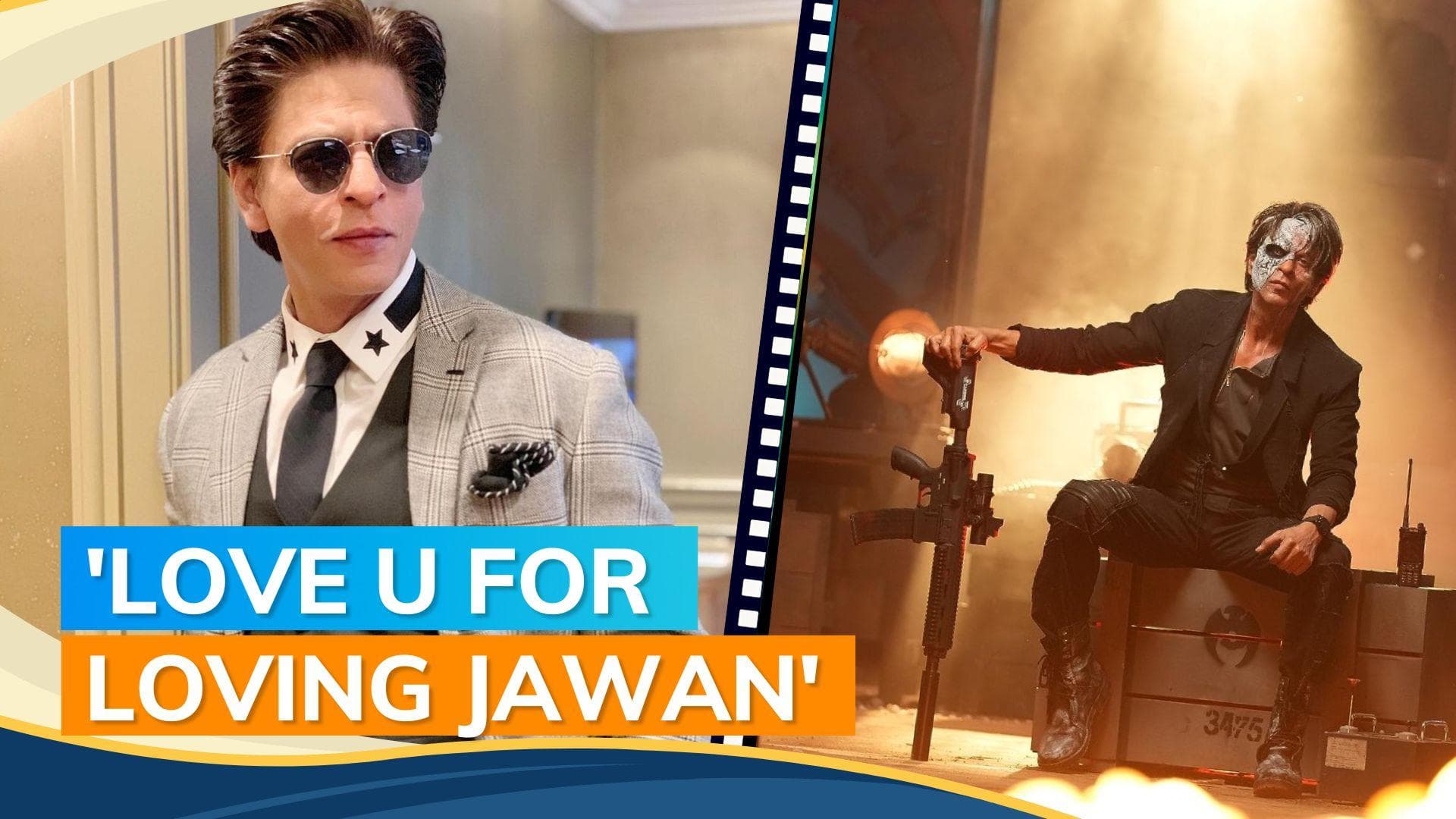 Shah Rukh Khan expresses gratitude to fans for celebrating ‘Jawan’s release in a grand way