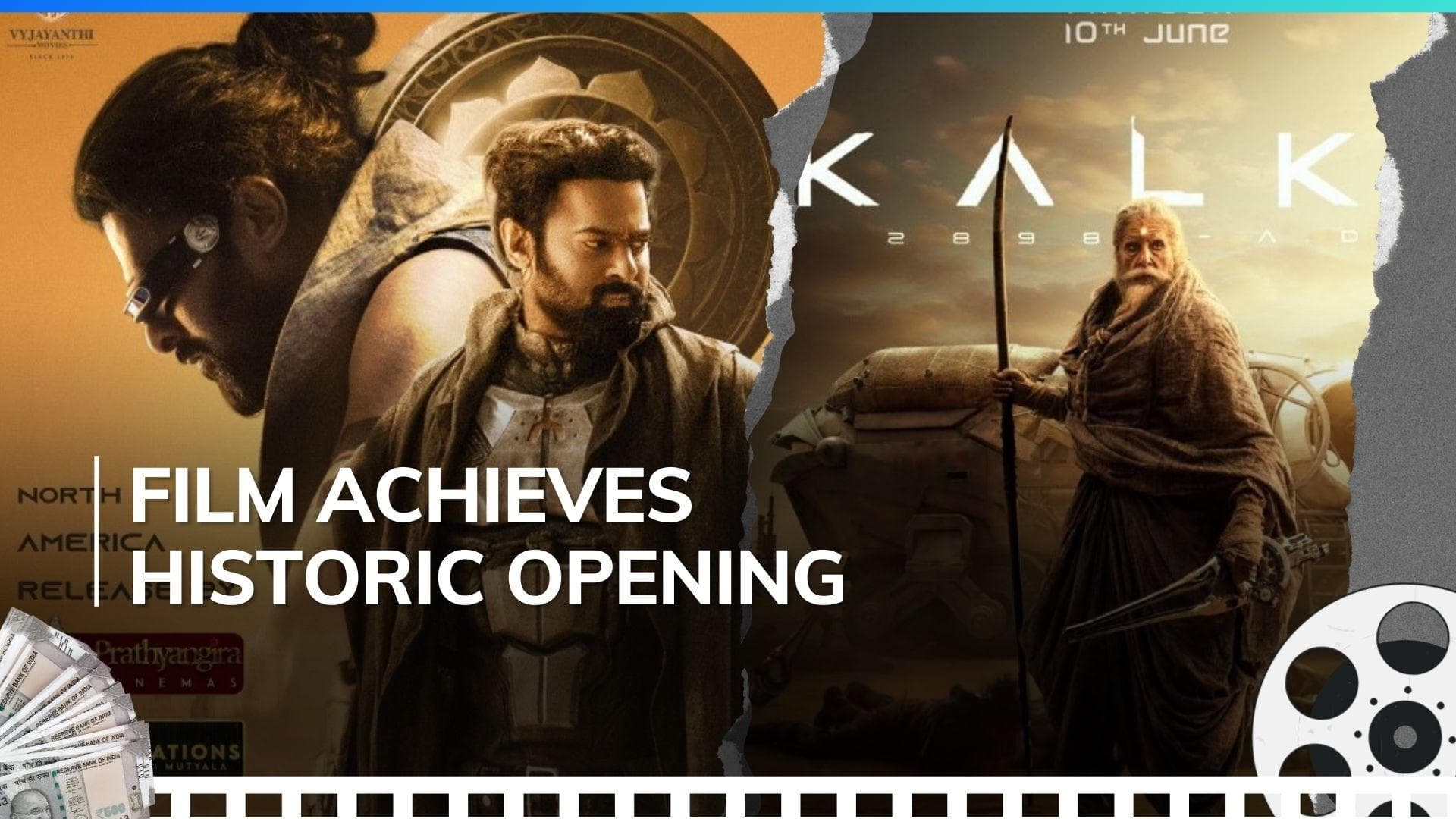 ‘Kalki 2898 AD’ box office day 1: Prabhas starrer becomes 3rd biggest Indian opener; collects ₹ 95 crore