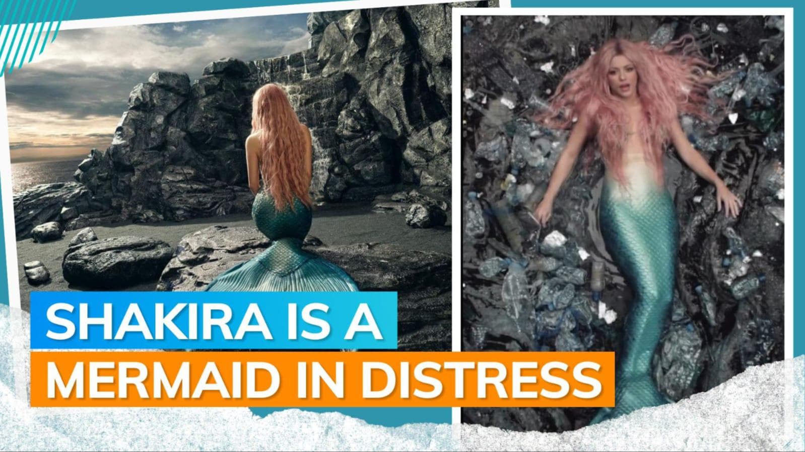 Shakira had an unexpected visitor during a music video shoot | Watch