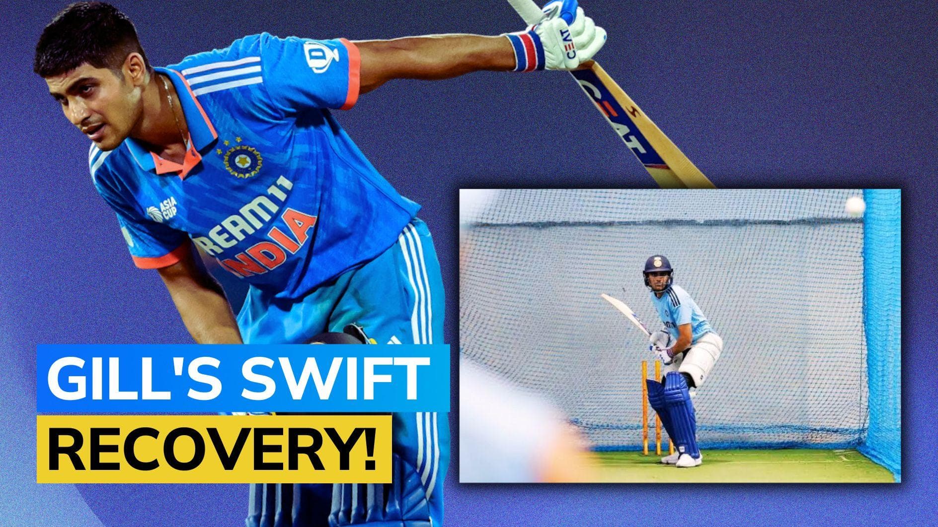 Shubman Gill resumes nets in Ahmedabad, could return for India vs Pakistan World Cup clash