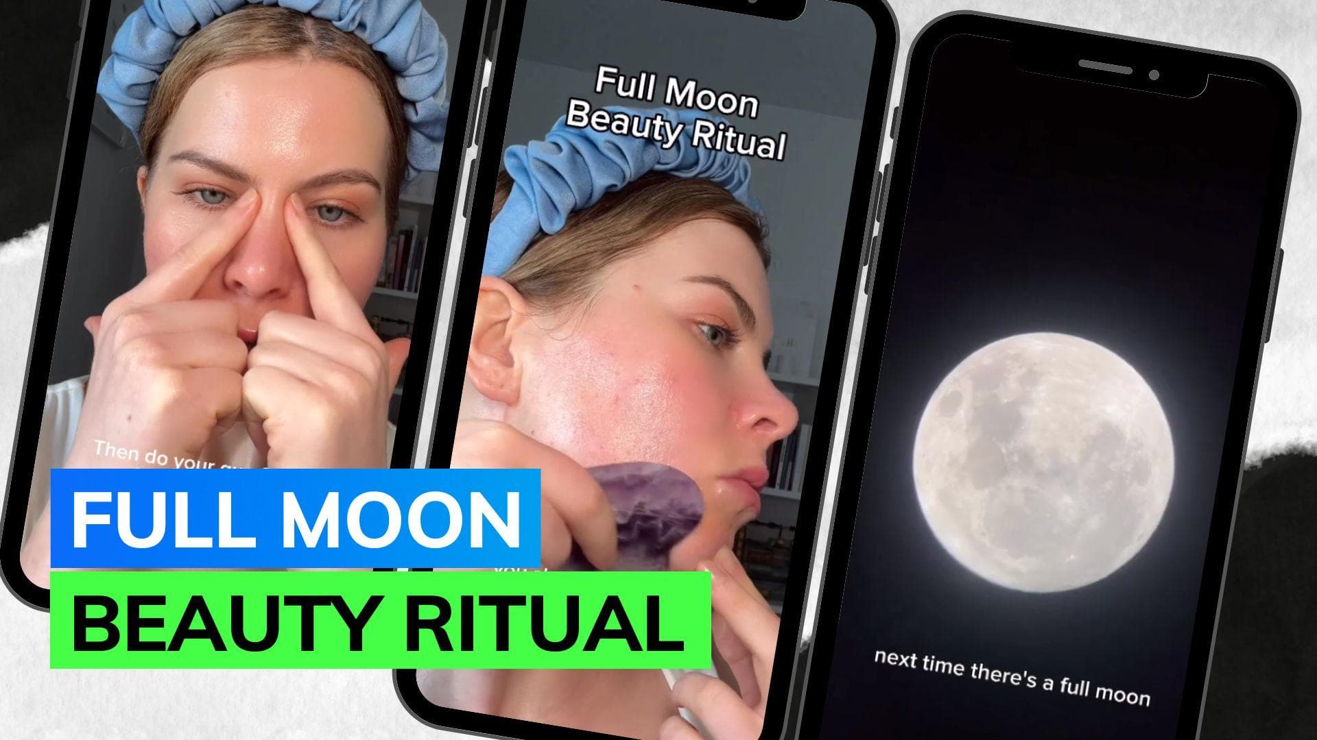 Follow this beauty ritual the next time there's a full moon