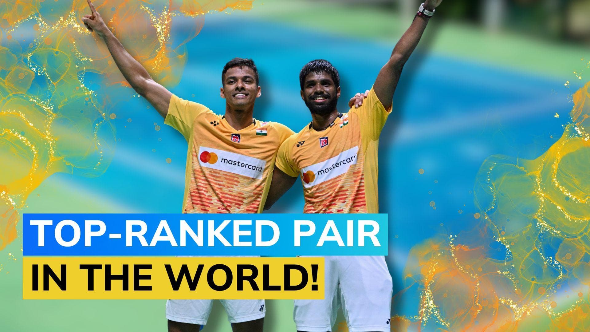 Satwiksairaj Rankireddy and Chirag Shetty clinch World No. 1 spot in men's doubles badminton