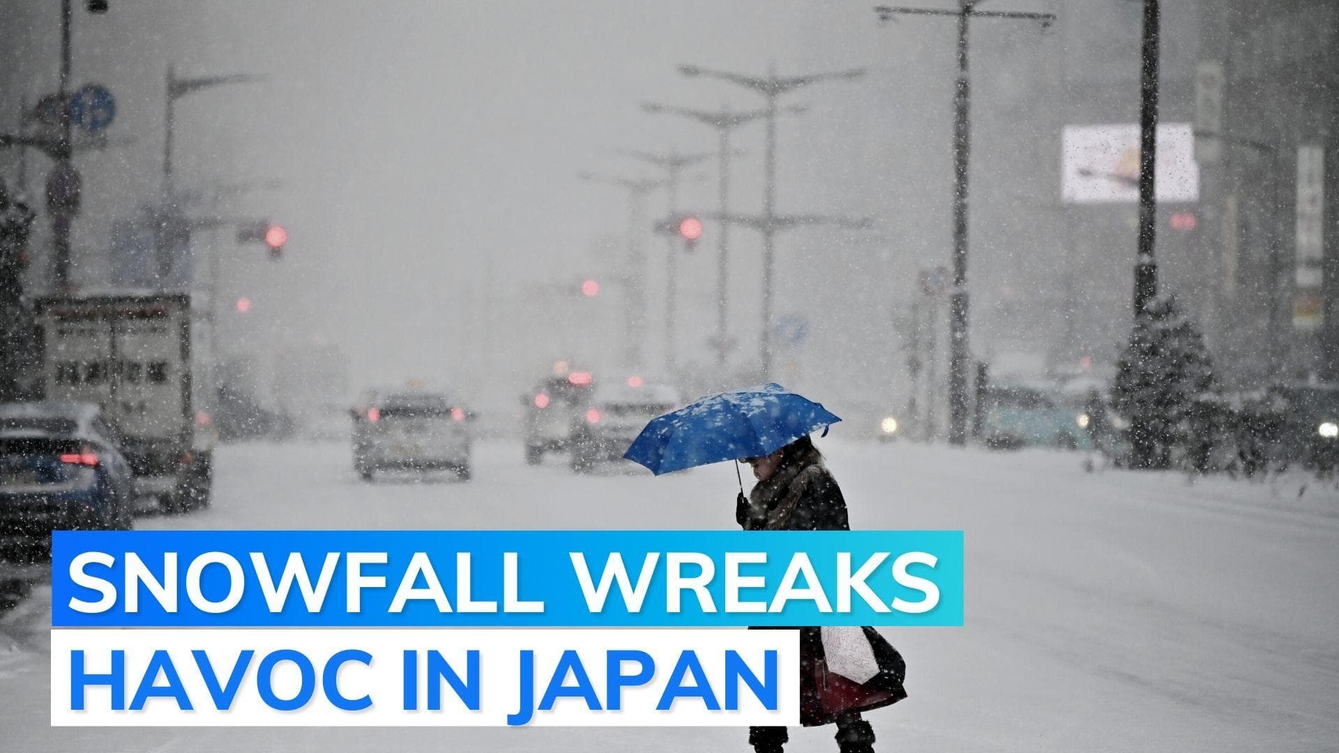 At least 17 dead, dozens injured dead due to heavy snow in Japan