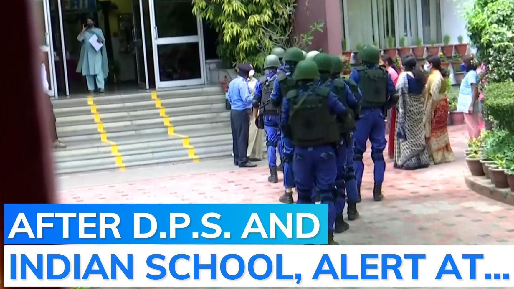 Bomb scare at another Delhi school: Amrita School evacuated, searches on