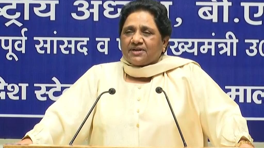 UP Elections 2022: Mayawati rules out any alliance, says SP and BJP are same
