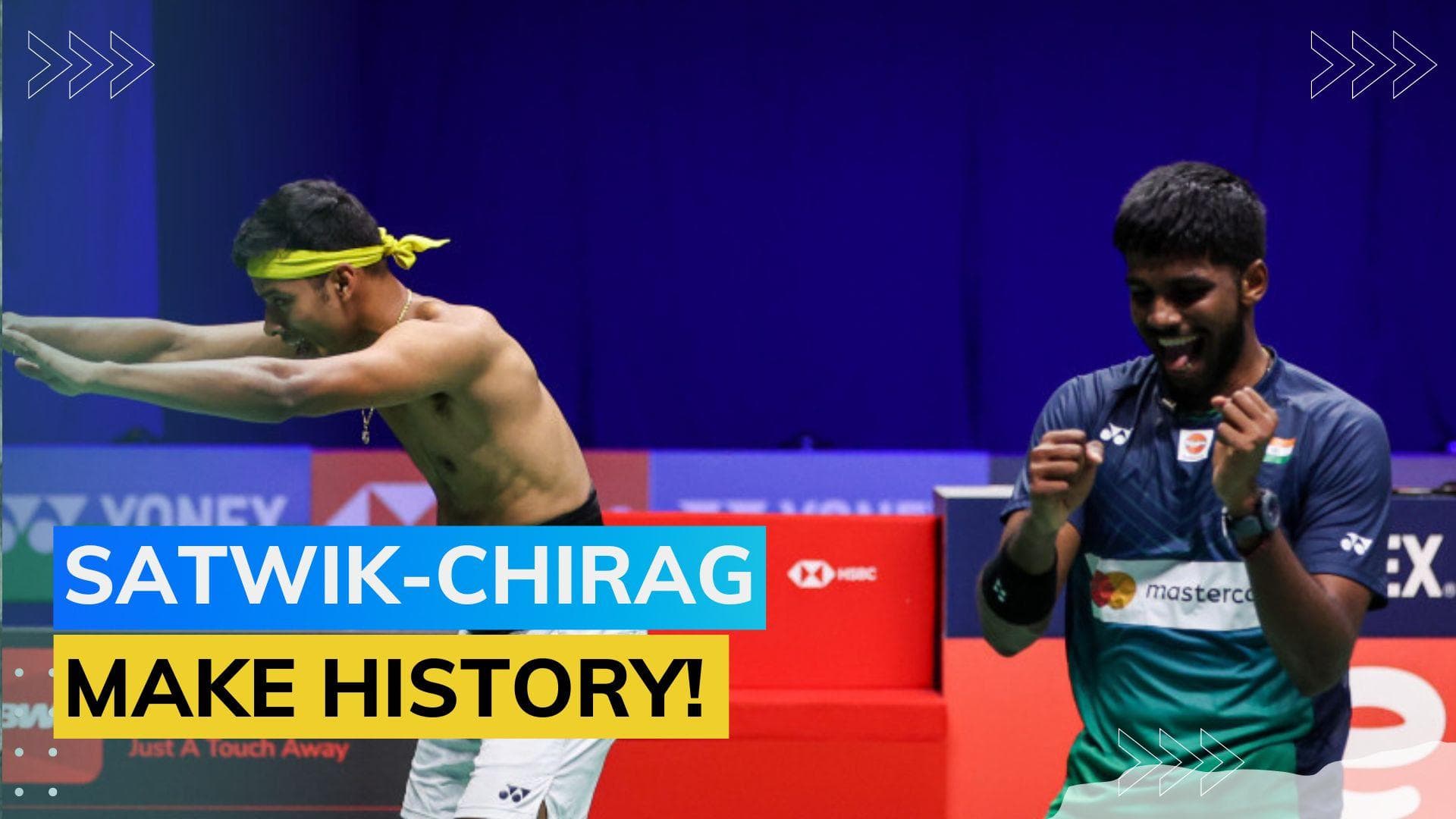 Badminton: WATCH Satwiksairaj-Chirag win French Open men's doubles title, end a 39-year long wait