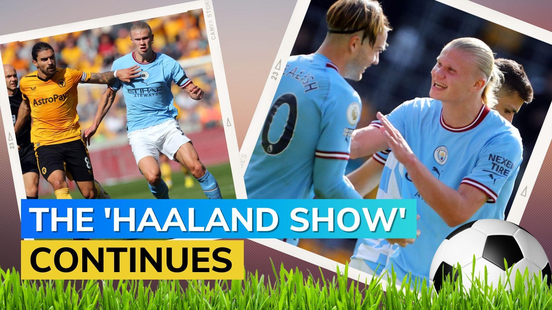 Premier League: Erling Haaland scores again as Manchester City beat 10-man Wolves 3-0