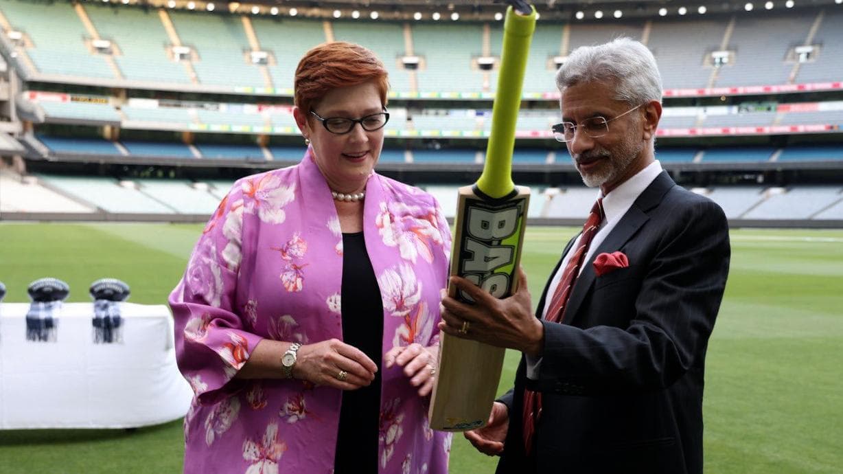 Virat Kohli signed bat: India's gift to Australian minister on Quad sidelines