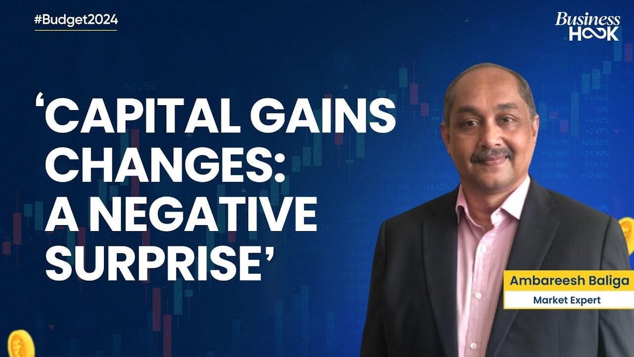 Budget 2024: Market Expert Ambareesh Baliga On Why Stock Market Slipped | Avni Raja
