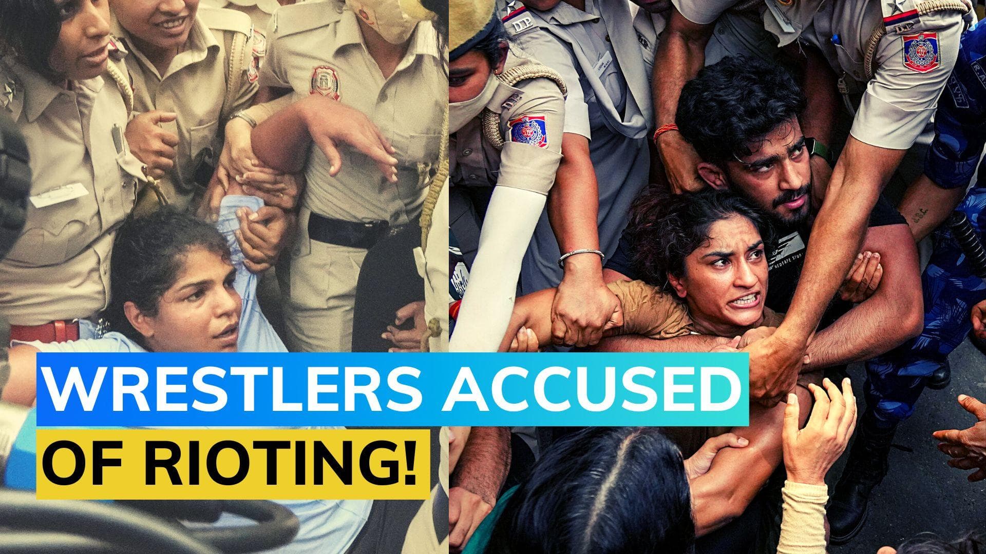 Wrestlers protest: Police case filed against protesting wrestlers