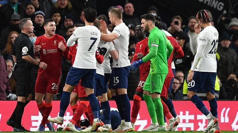 Premier League: Liverpool's title hopes dented, Tottenham hold them to a 2-2 draw