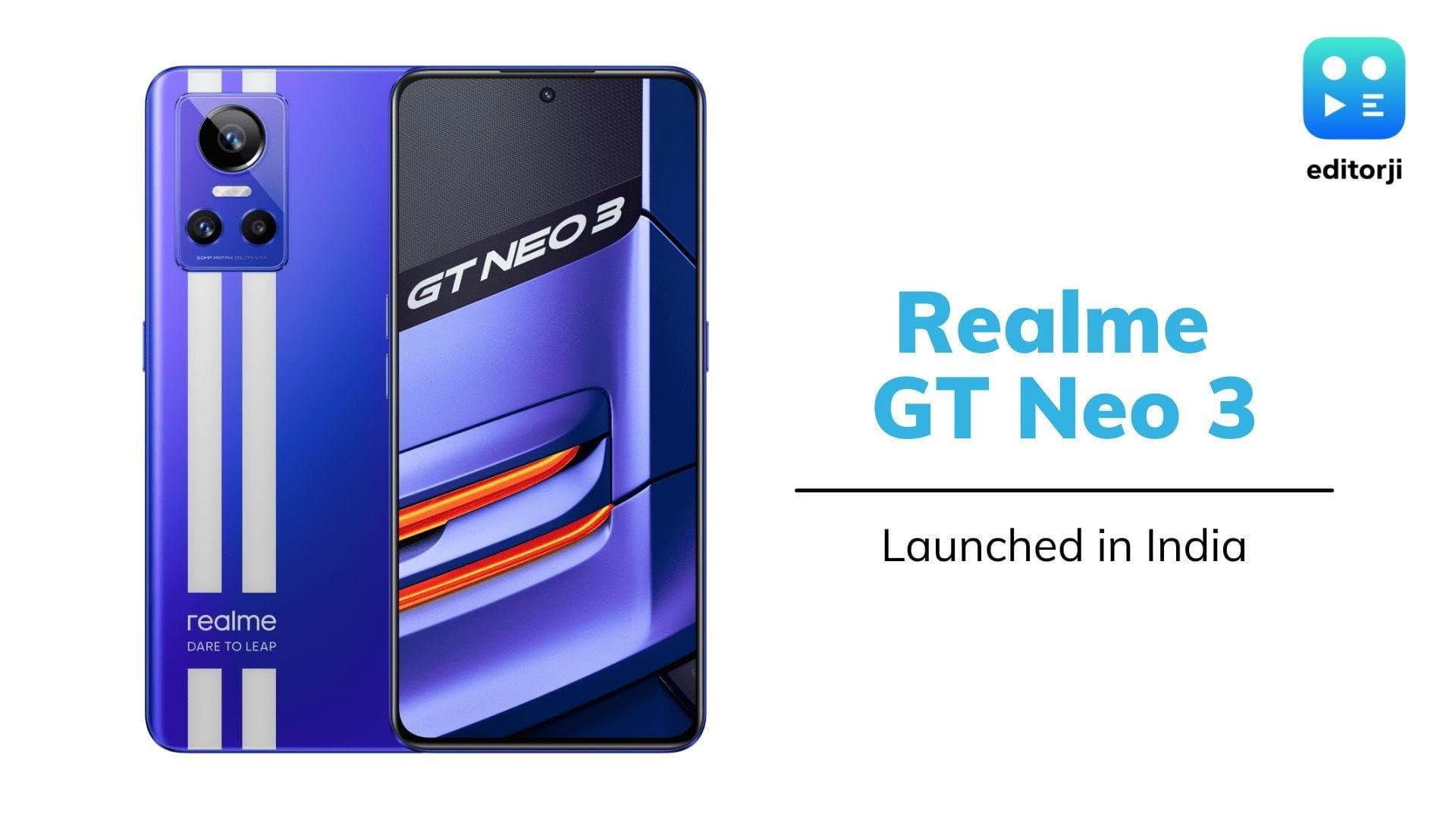 Realme GT Neo 3 smartphone launched in India: check price, specs