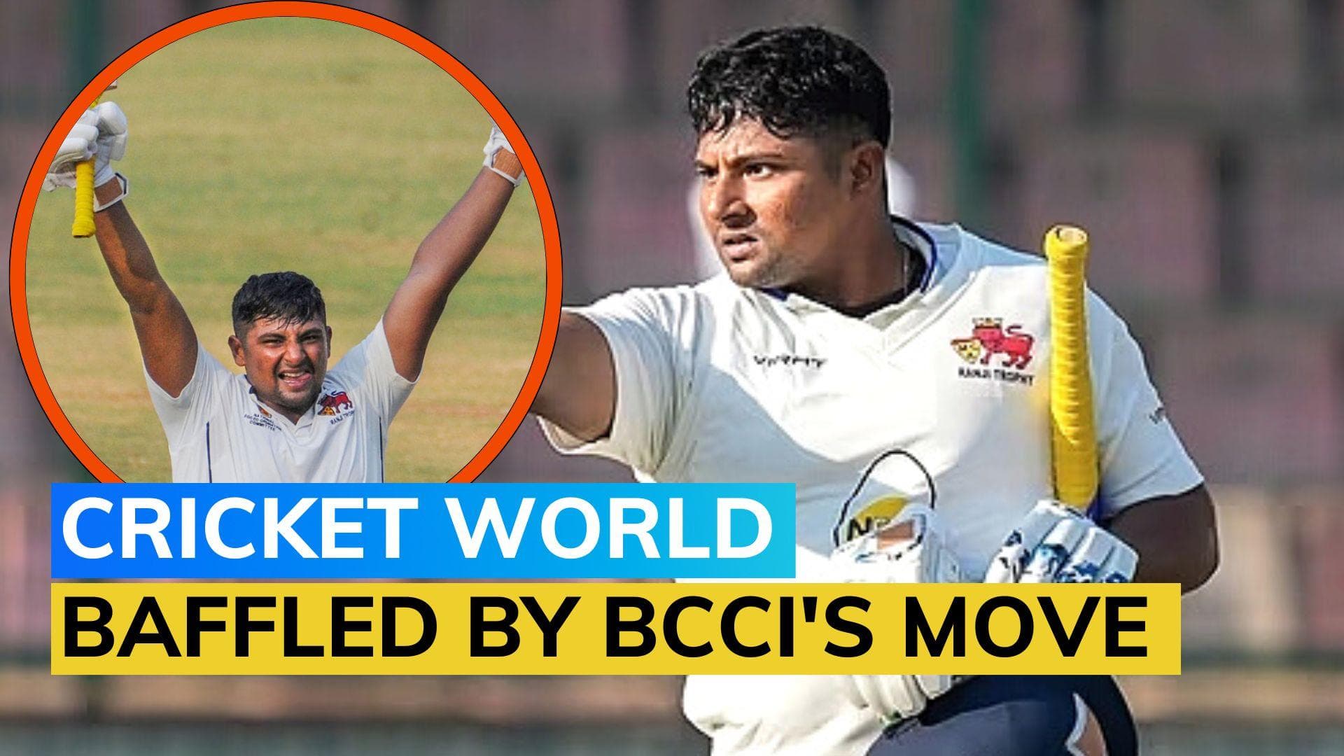  ‘What message does it send?’ Ex-cricketers blast BCCI over Sarfaraz Khan’s omission from Test squad 