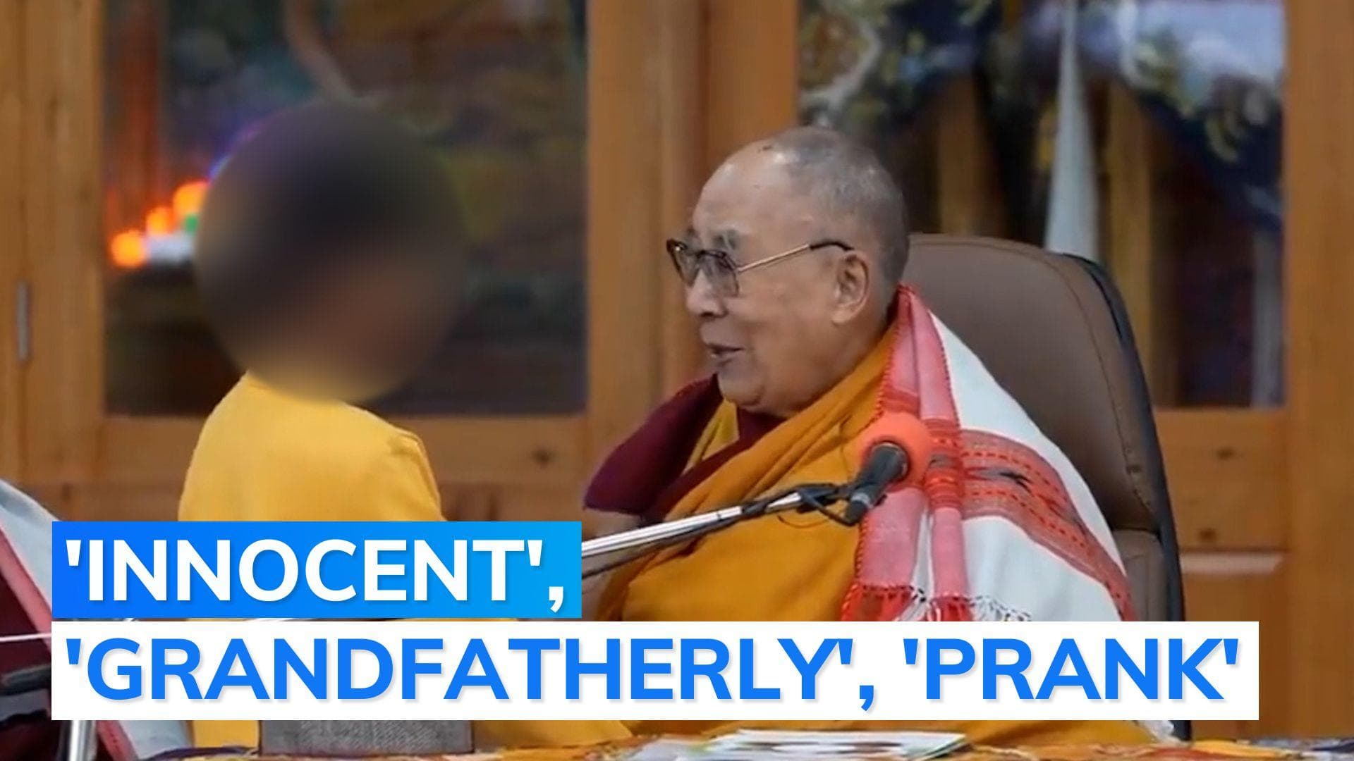Dalai Lama 'tongue sucking' row: Tibet govt-in-exile defends spiritual leader