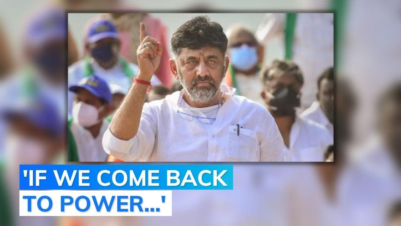 Congress leader Shivakumar warns Karnataka DGP, accuses him of protecting BJP