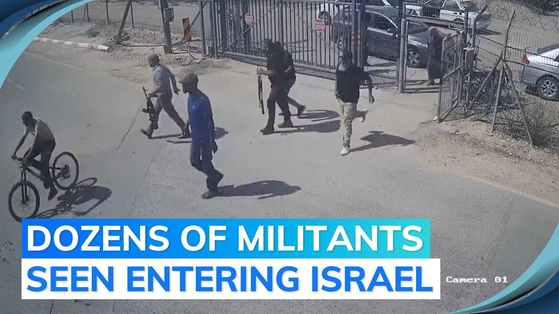 Israel releases new footage, claims it shows October 7 Hamas invasion | Israel-Hamas war
