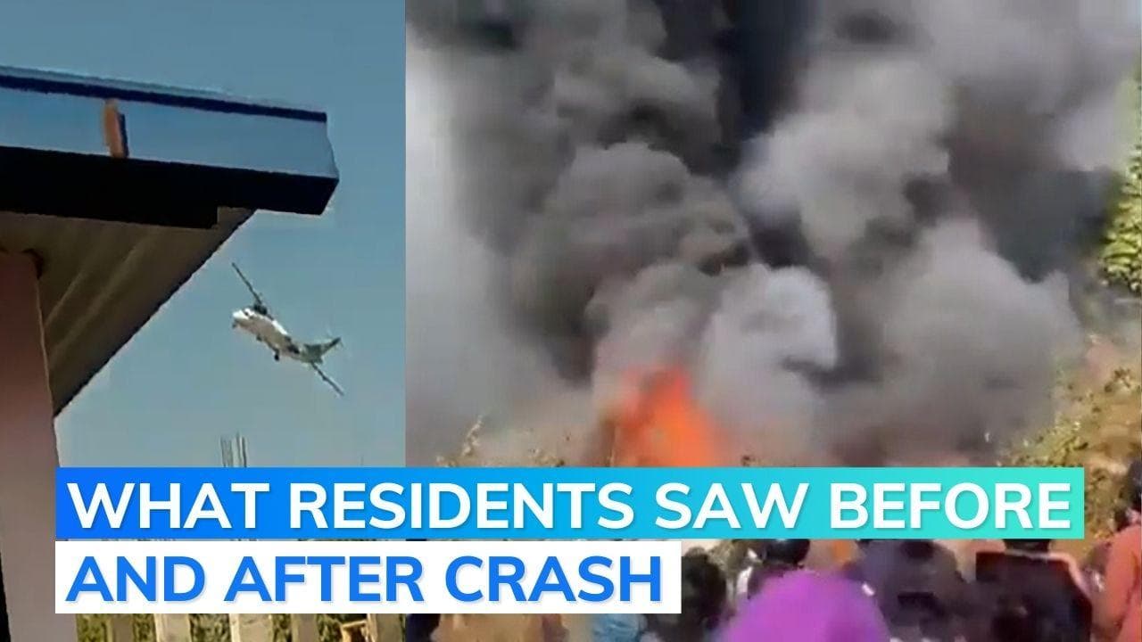 'Aircraft was tilted at an unusual angle...': eyewitness recounts horror of Nepal plane crash