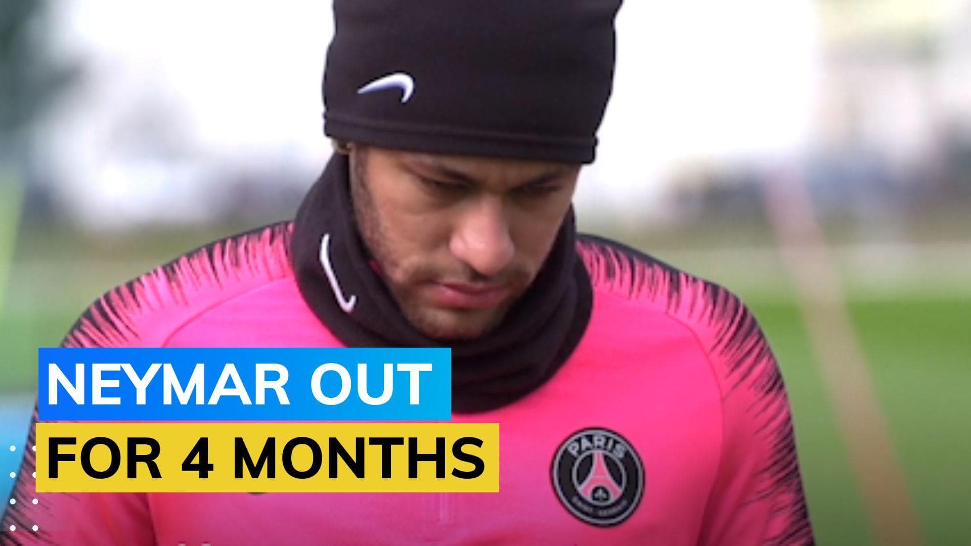 Neymar undergoes 'successful' ankle surgery in Doha