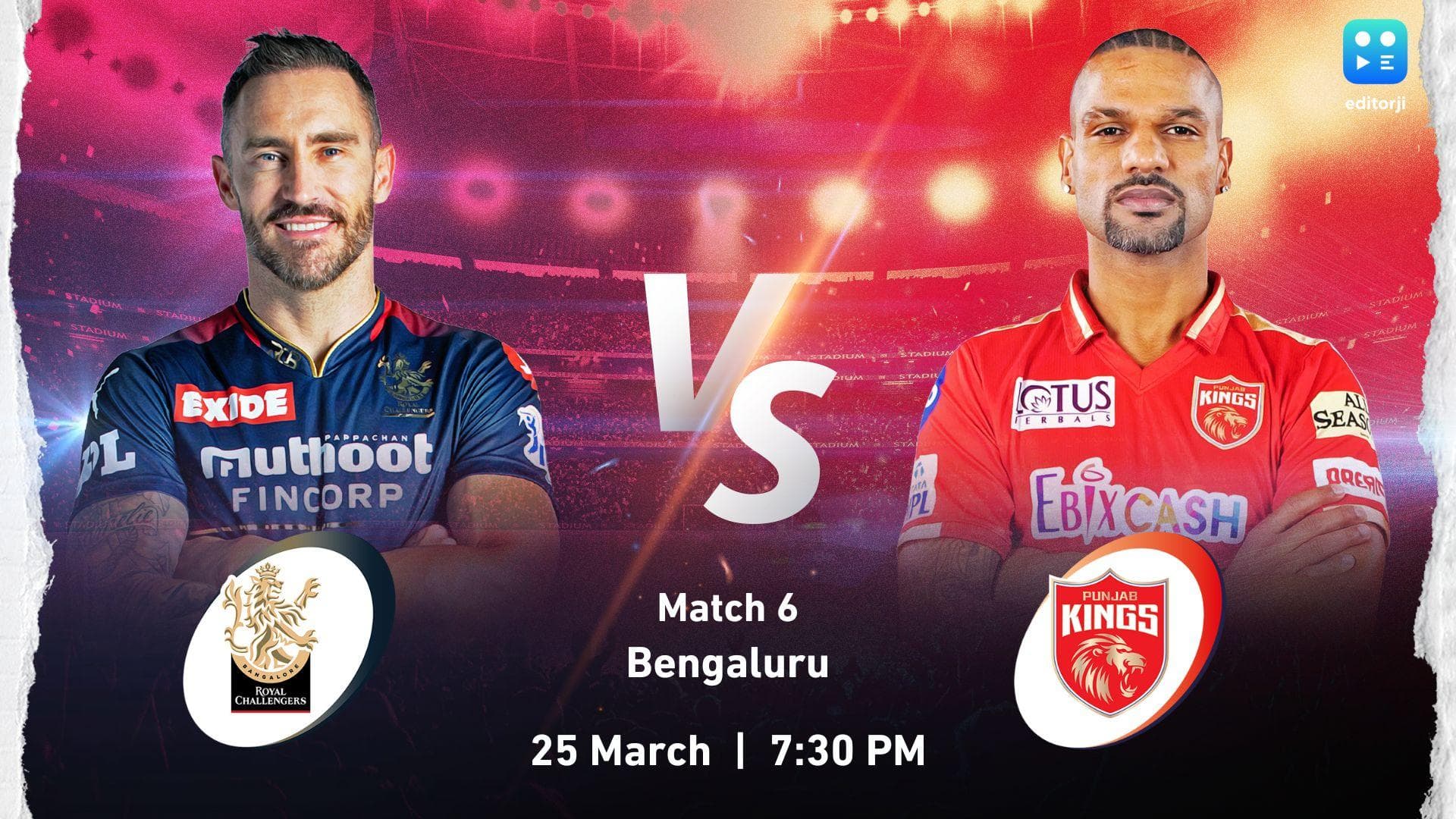 IPL 2024, RCB vs PBKS: पंजाब के शेरों से हैं RCB की टक्कर, जानें दोनों टीमों की संभावित प्लेइंग XI