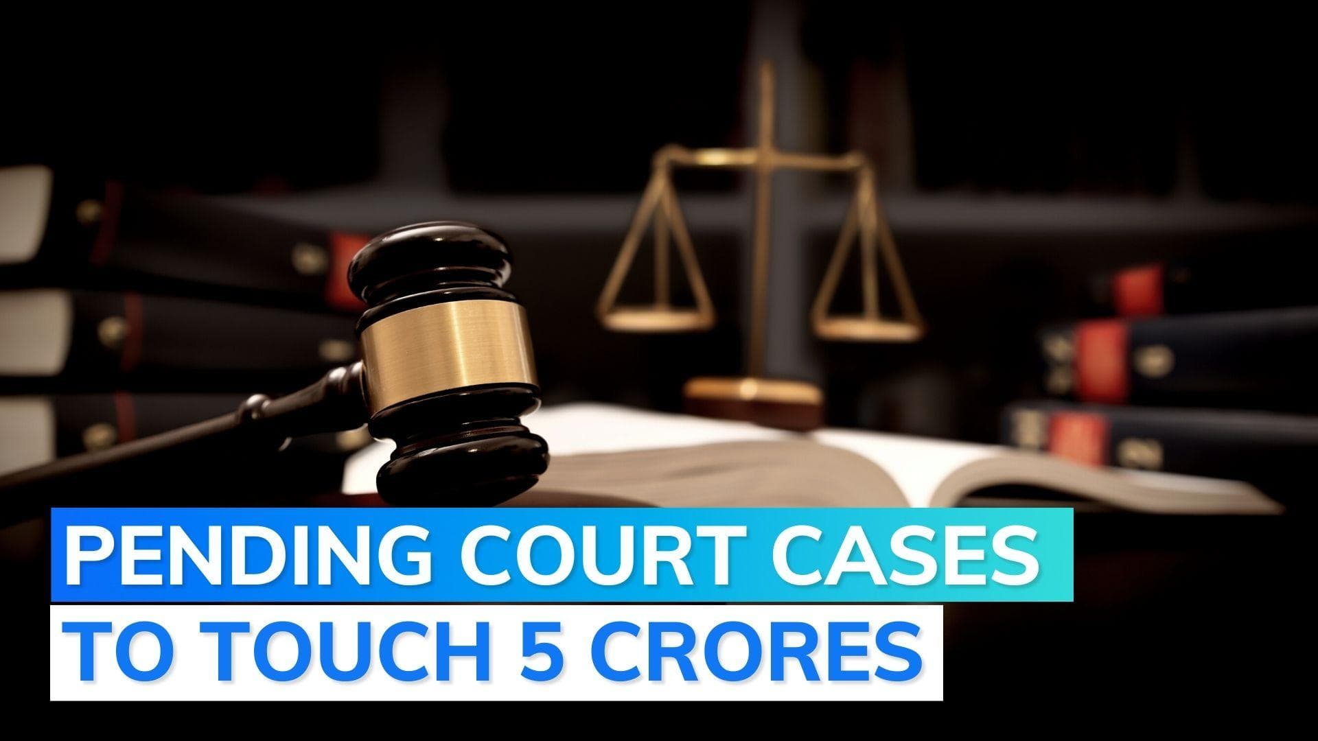 Law Minister Kiren Rijiju expresses concern over pending cases in courts