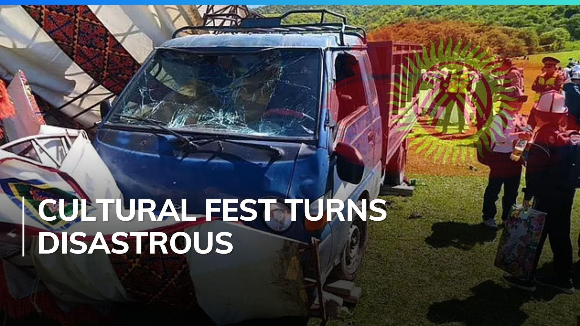 Ice cream truck injures 29 kids in Kyrgyzstan as driver 'forgets to put handbrake' | Watch