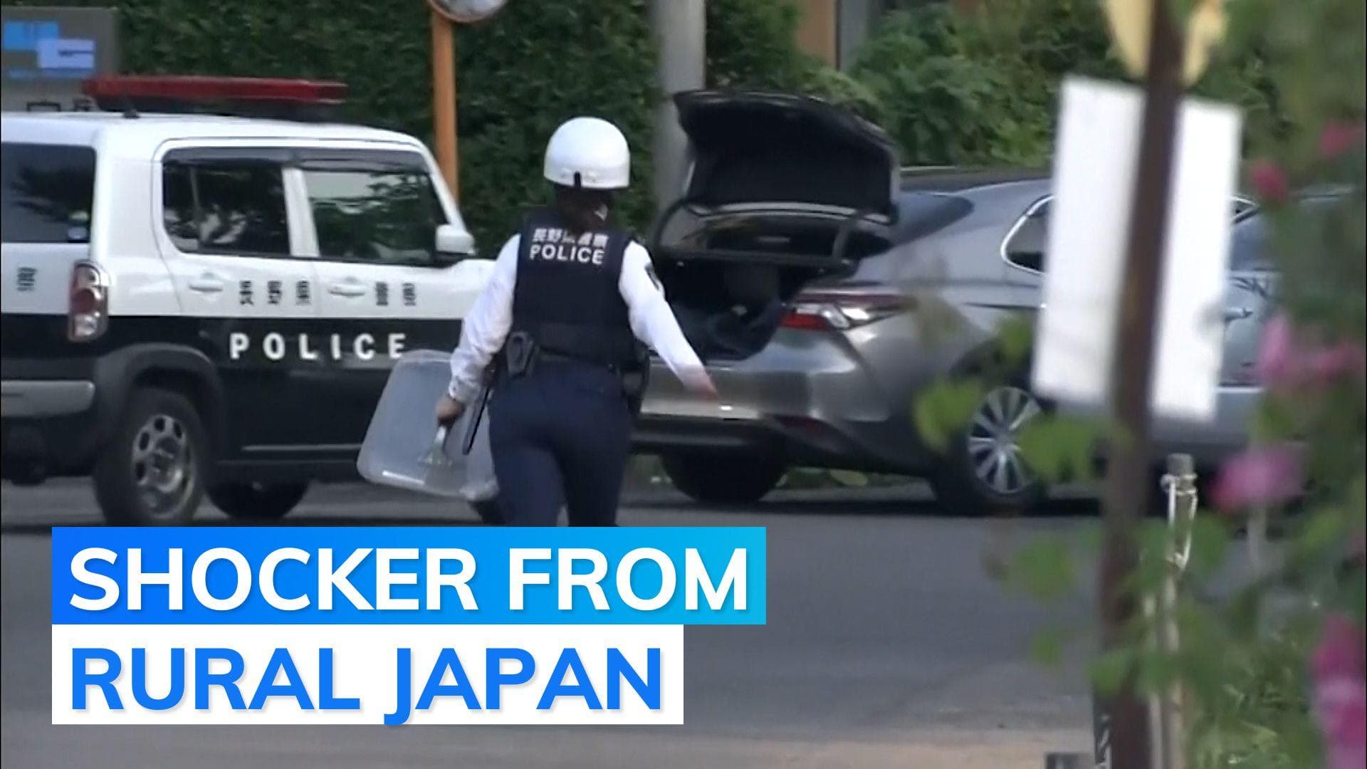 Japan: three killed in shooting and stabbing attack, suspect hiding