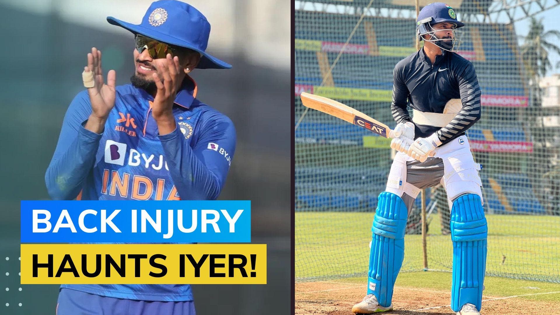 IND vs NZ: Shreyas Iyer ruled out of ODI series, THIS youngster replaces him