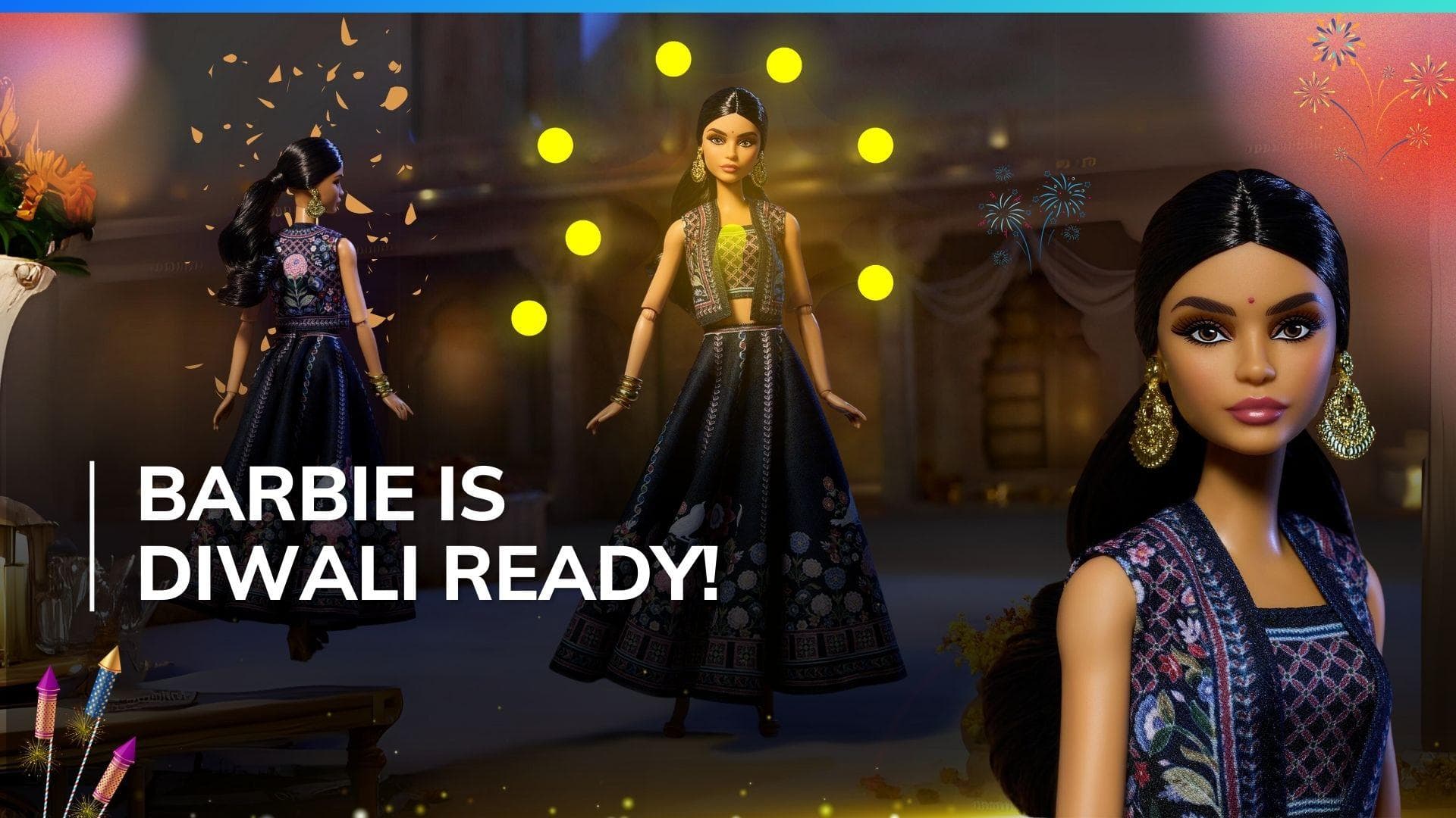 Barbie gets a Diwali makeover with Anita Dongre’s stunning design, have a look! 