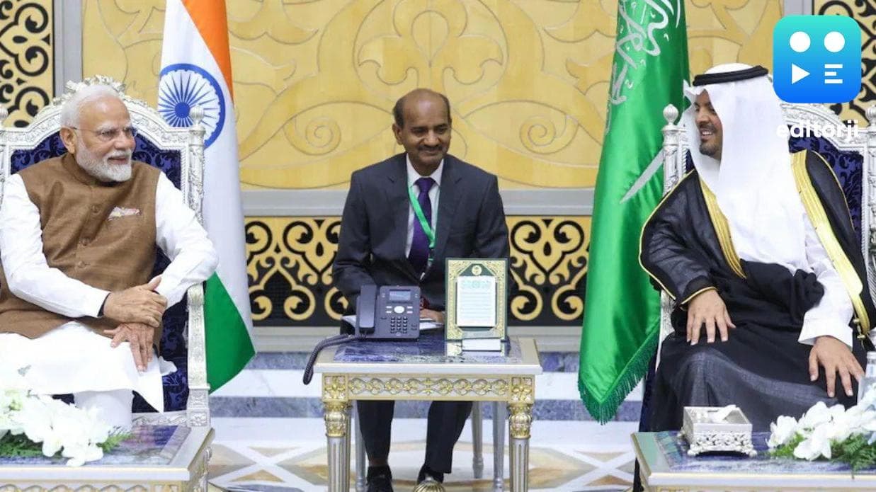 PM Modi starts two-day Jeddah visit