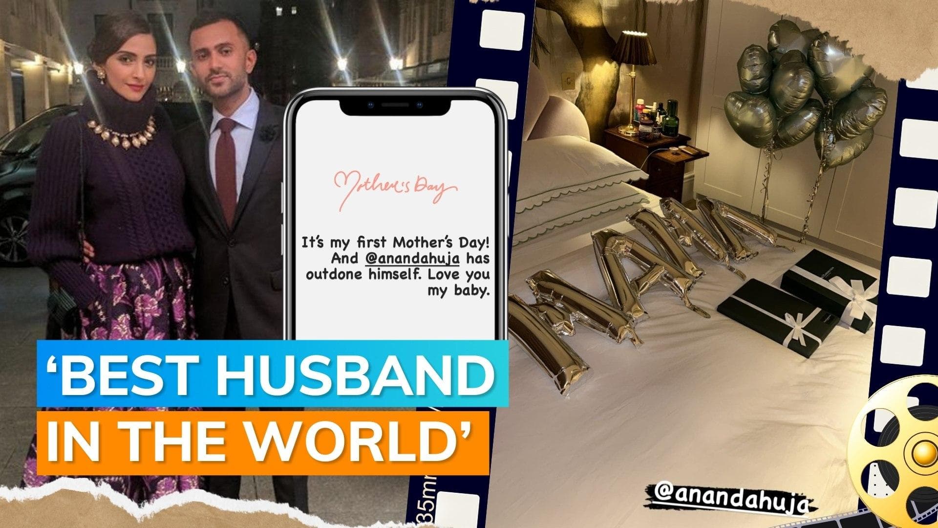 Sonam Kapoor celebrates first Mother's Day in UK; says 'Anand Ahuja has outdone himself'