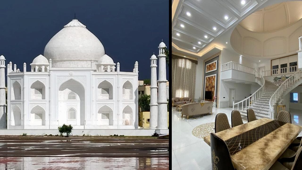 Taj Mahal: ভালোবাসার অভিনব প্রকাশ! স্ত্রীকে আস্ত এক 'তাজমহল' উপহার দিলেন স্বামী