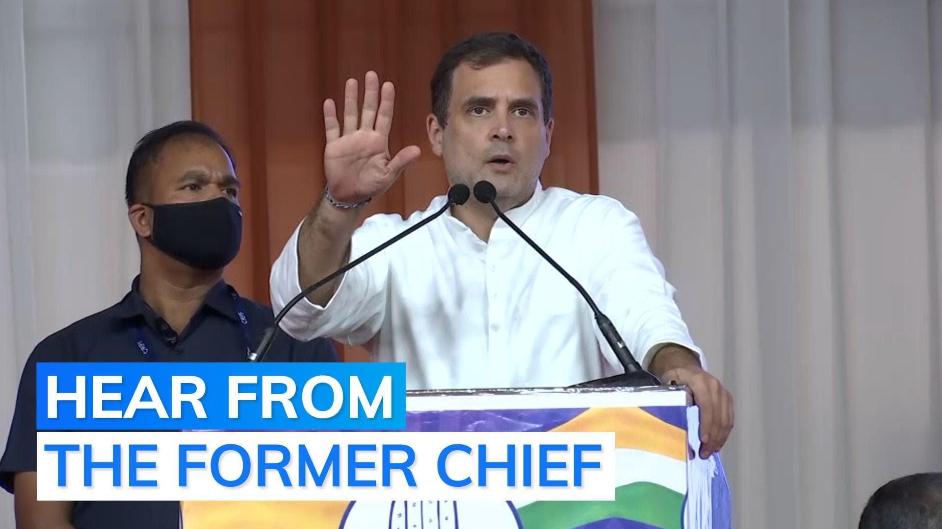 WATCH: Ex-president Rahul Gandhi's advice for the next Congress president