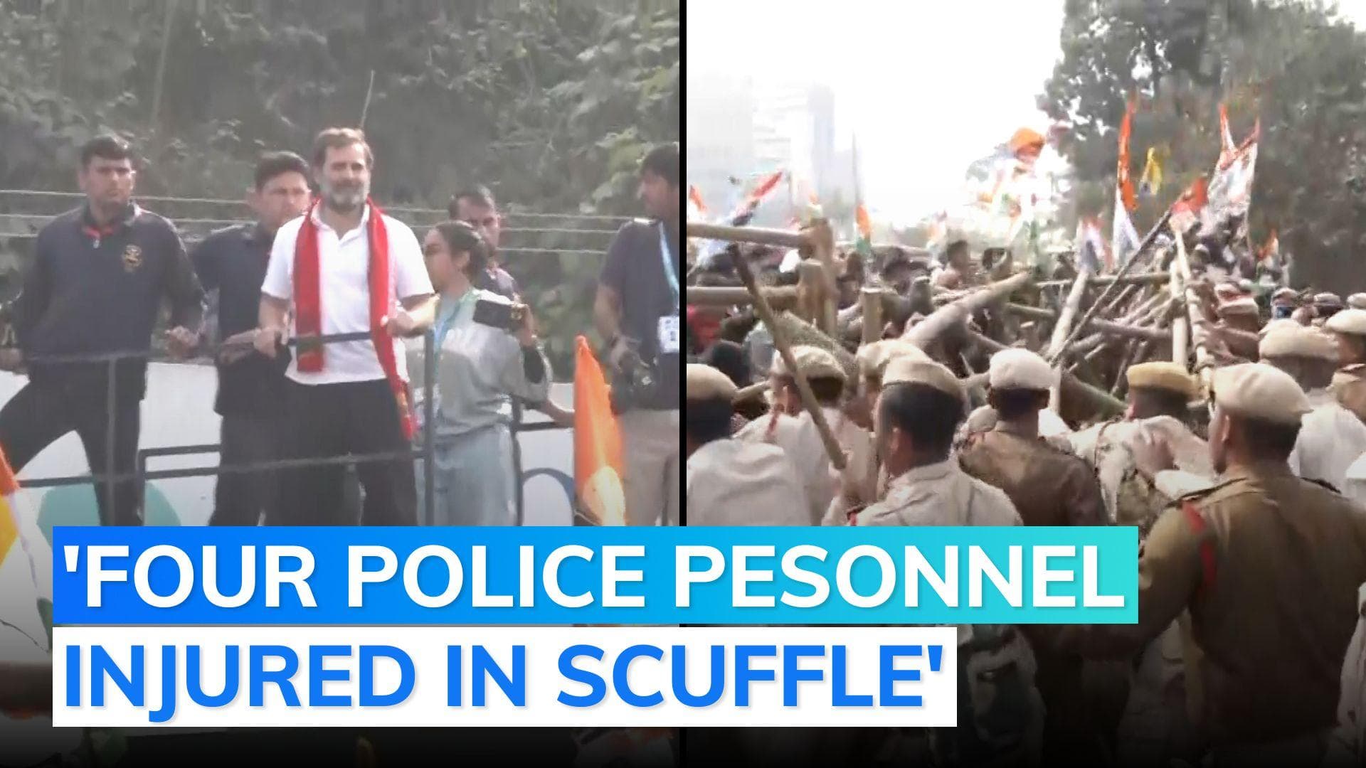 Assam Police files FIR against Rahul Gandhi for 'wanton acts of violence'