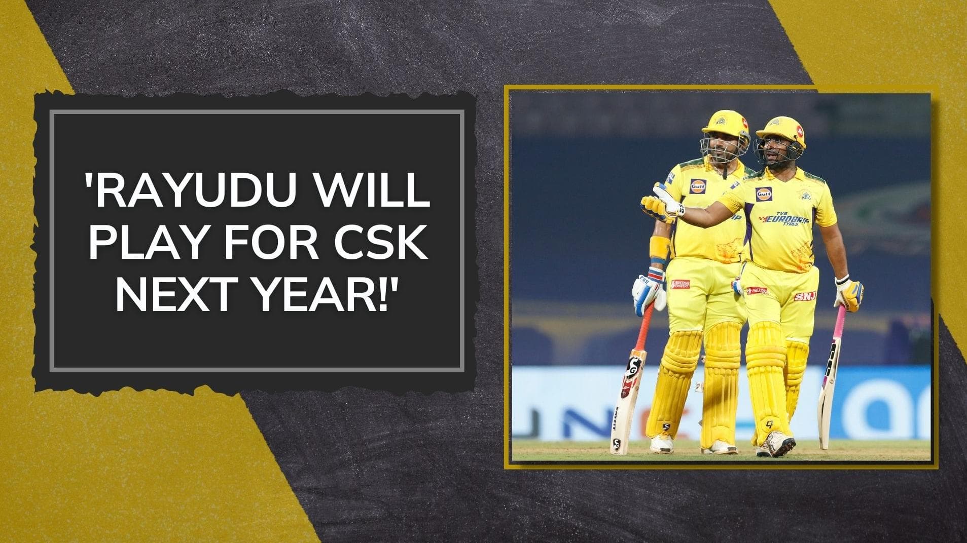 IPL 2022: Ambati Rayudu is not retiring, confirms CSK CEO Kasi Viswanathan