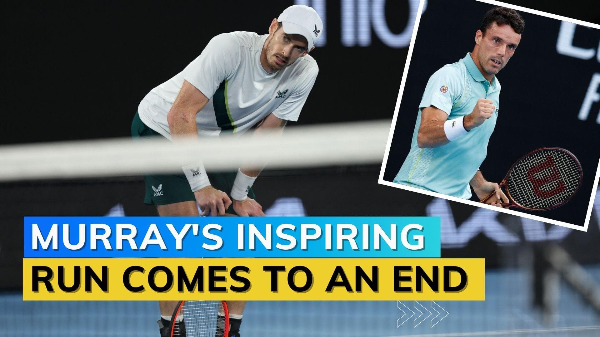 Australian Open: Andy Murray falters in 3rd Round, beaten by Roberto Bautista Agut 