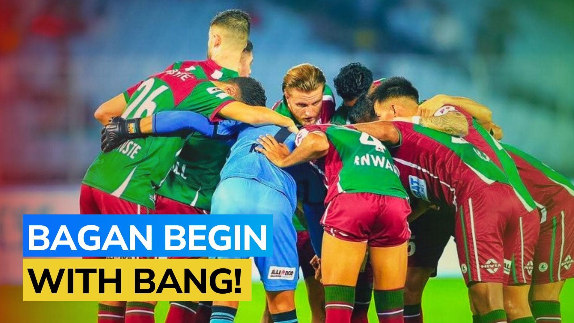 ISL: Defending champions Mohun Bagan thrash Punjab FC in opening clash