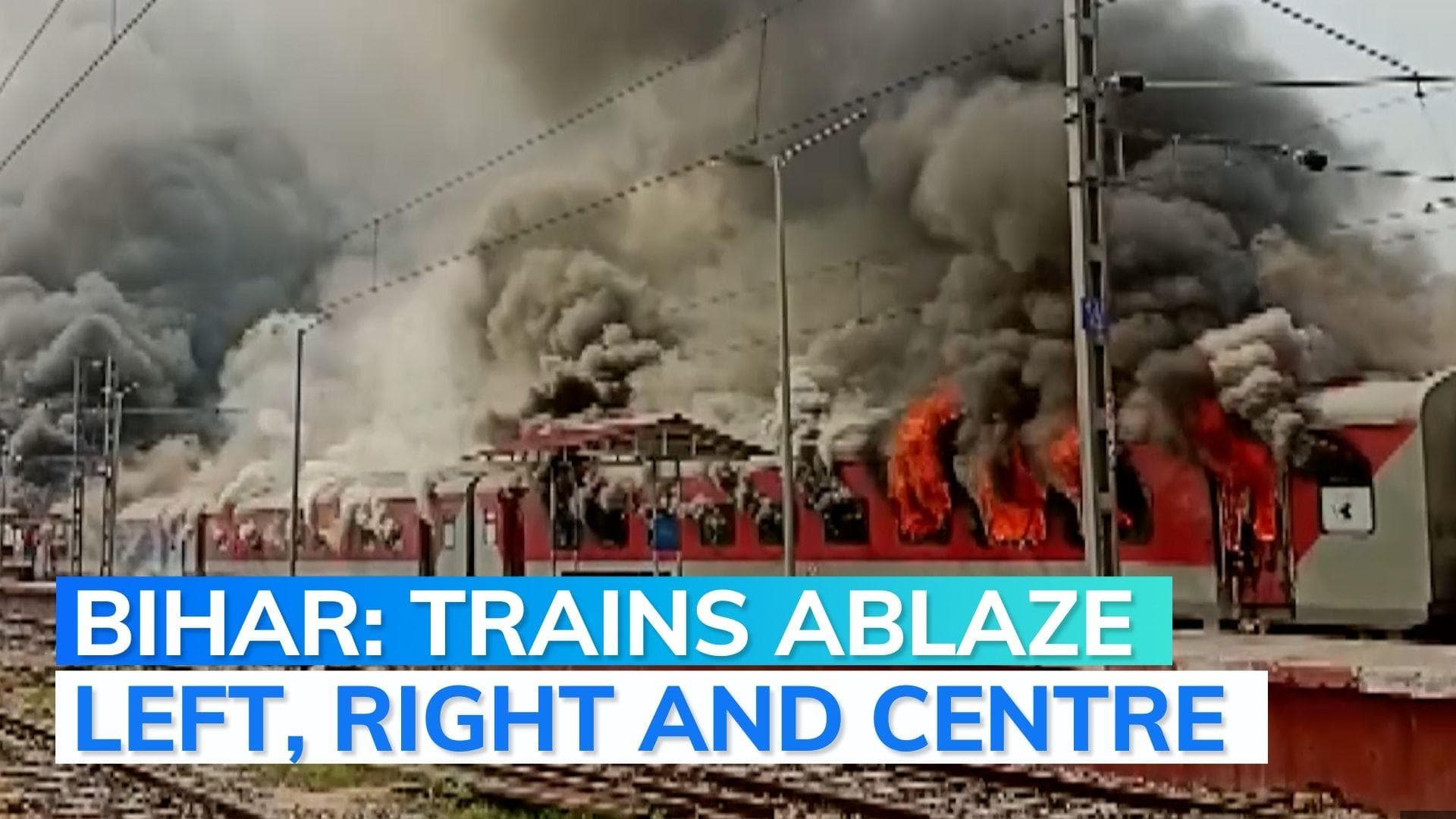 Arson, protest over Agnipath continues in Bihar