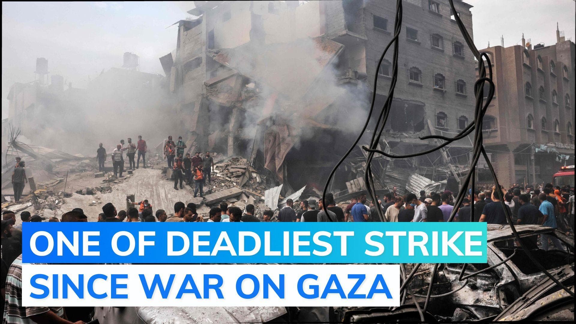 Israeli strike kills 76 members of Gaza family