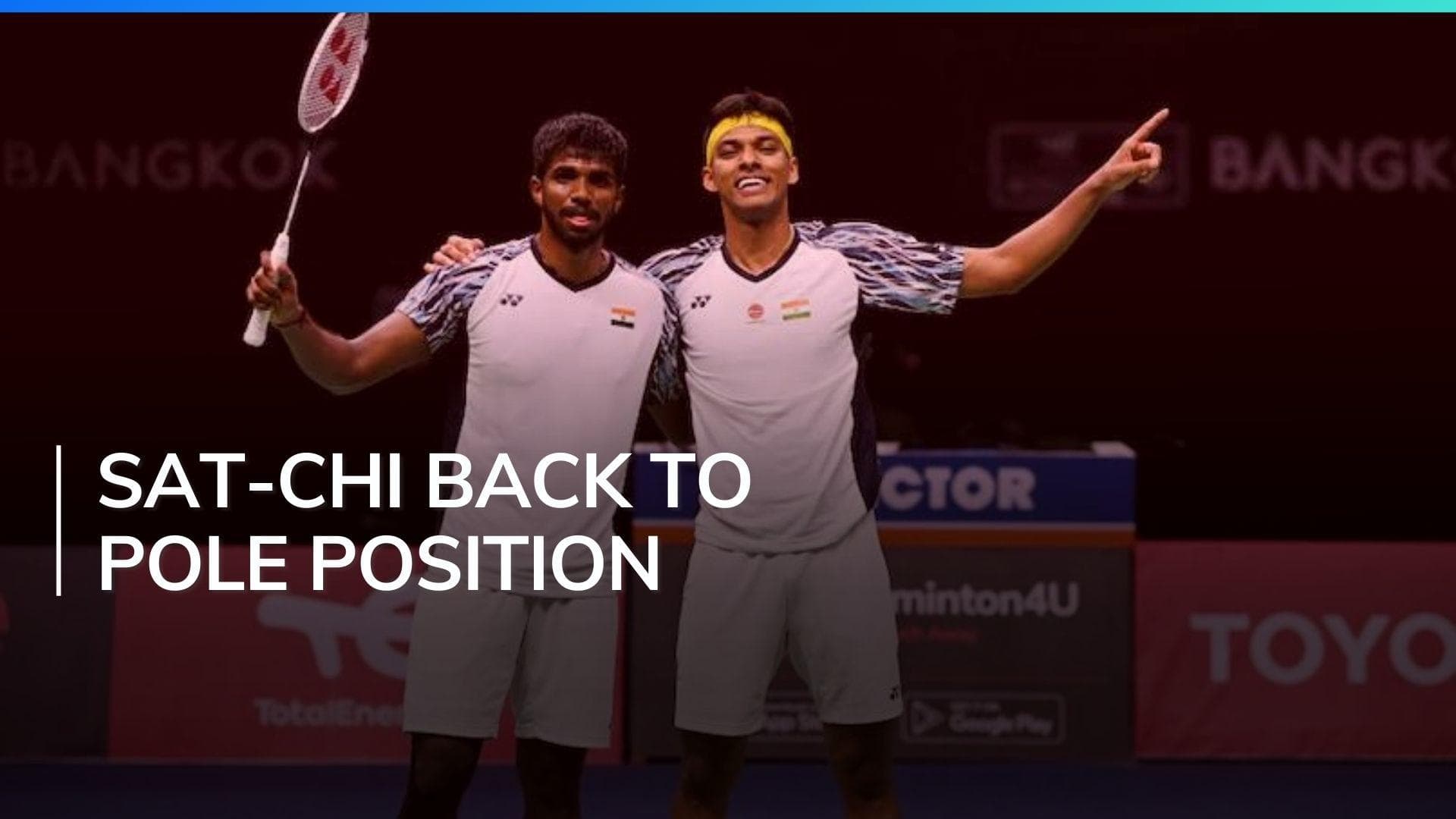  Satwiksairaj Rankireddy and Chirag Shetty reclaim world no. 1 ranking after winning Thailand Open