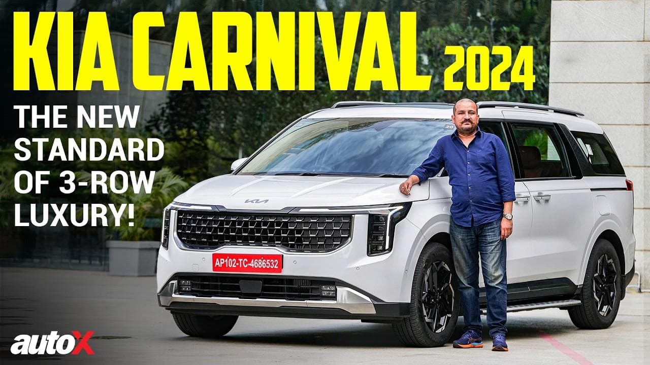 2024 Kia Carnival Limousine India | First drive review | The new luxury people mover in town | autoX