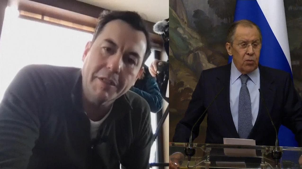 Watch: Russian minister insults CNN journalist for out-of-turn question at press briefing | Ukraine Kyiv