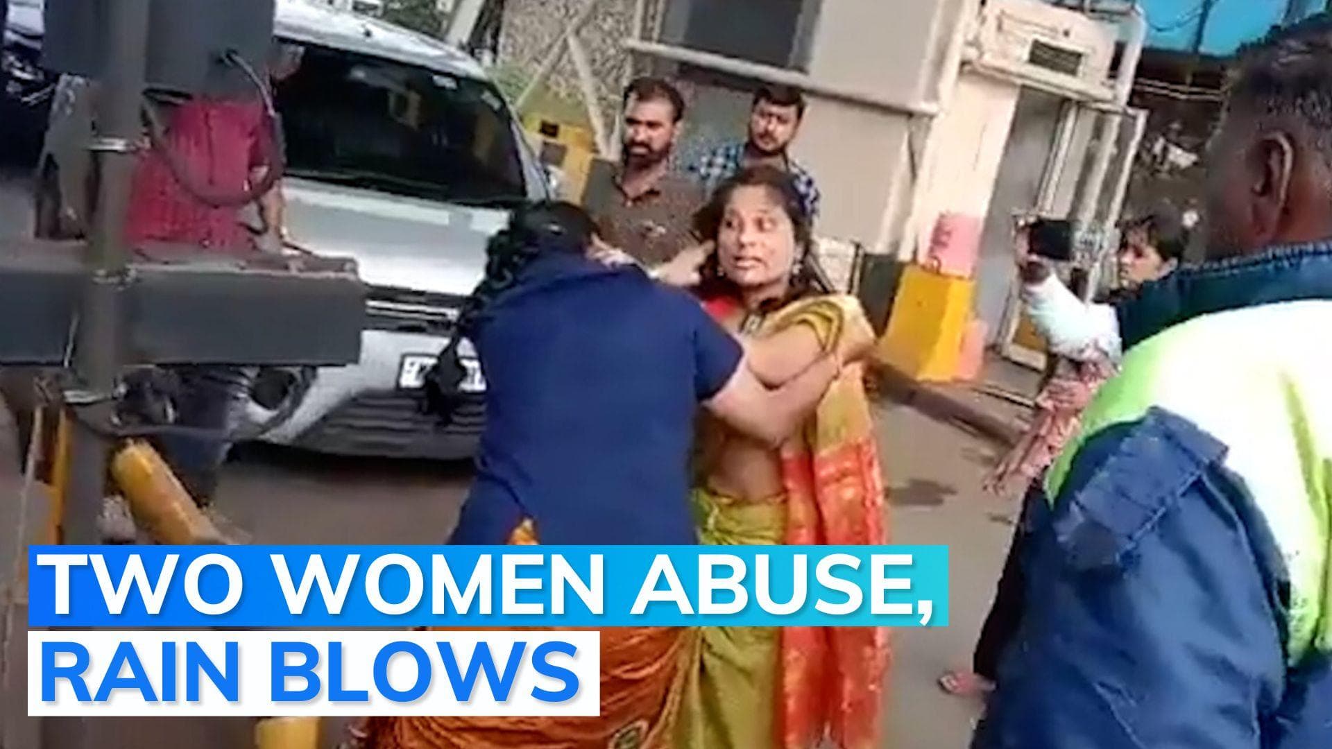 Viral video shows two women in a brawl at Maharashtra toll booth