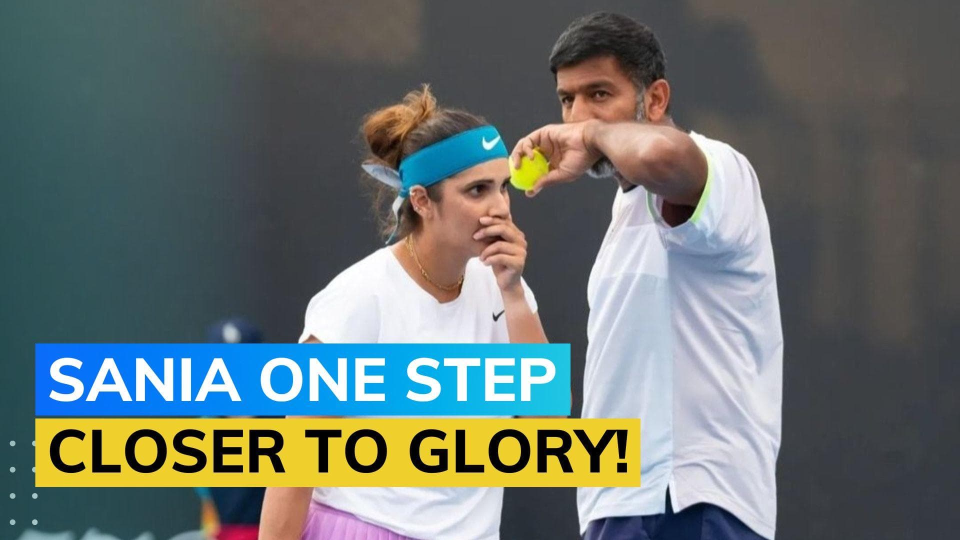Australian Open 2023: Sania Mirza & Rohan Bopanna advance to semis in mixed doubles