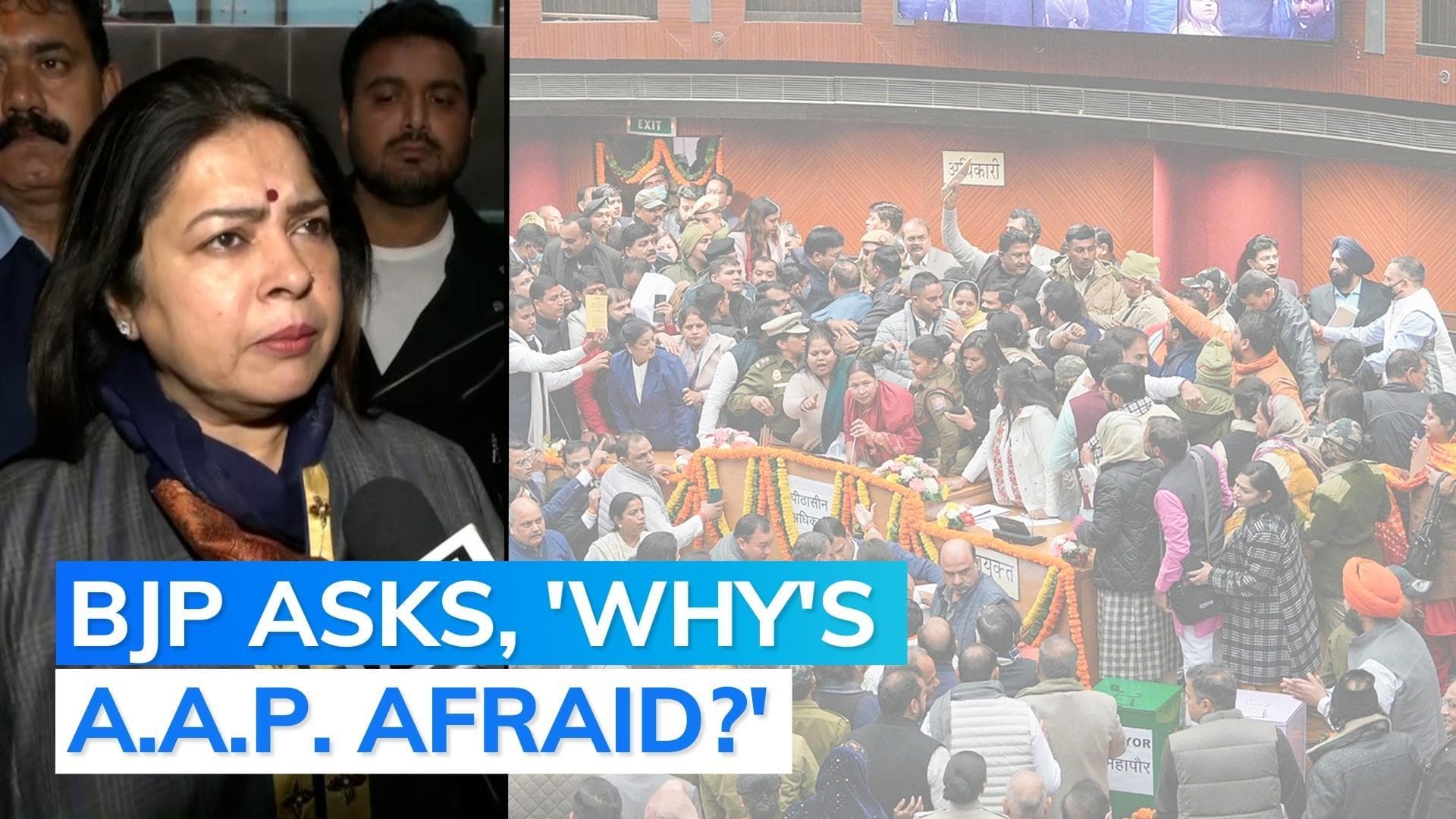 'My way or highway': On Delhi Mayor election chaos, Union minister slams AAP's MCD councillors