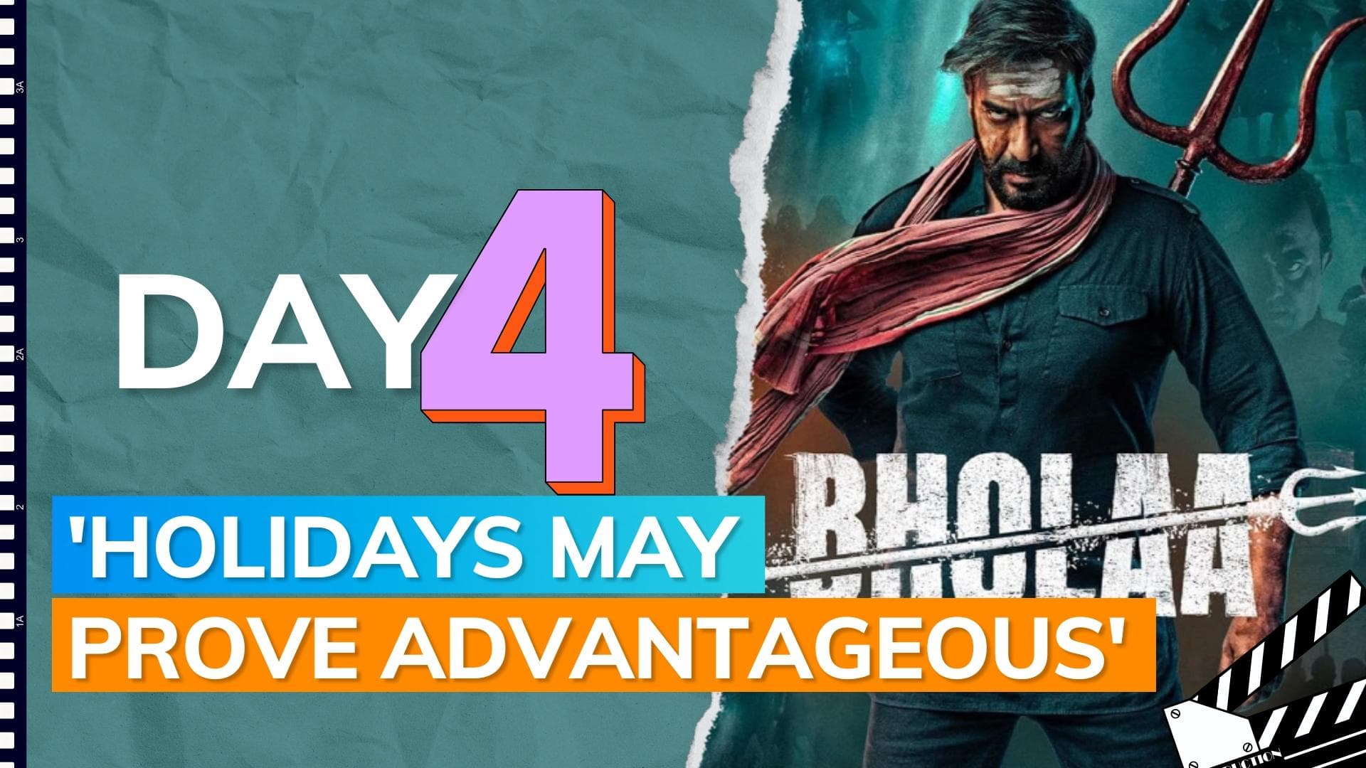 'Bholaa' box office day 4: Ajay-devgn directorial has a great weekend; earns over Rs 44 crore