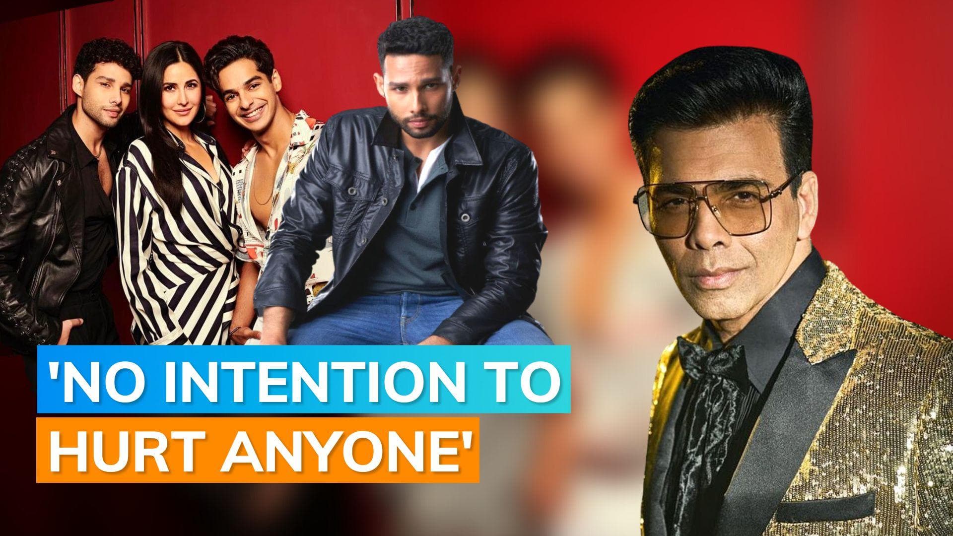 'Koffee With Karan 7':Siddhant Chaturvedi on nepotism jibe at Ananya Panday & current relationship status