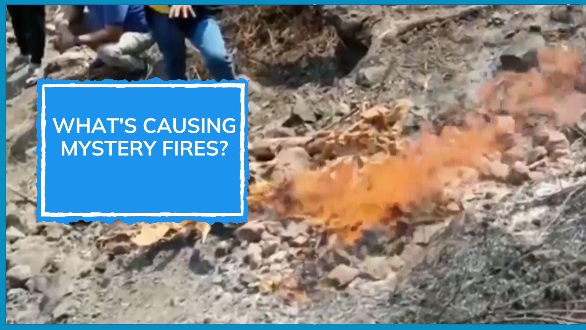 Watch: Mystery fires erupting spontaneously underneath rocks at Manipur village; what officials said