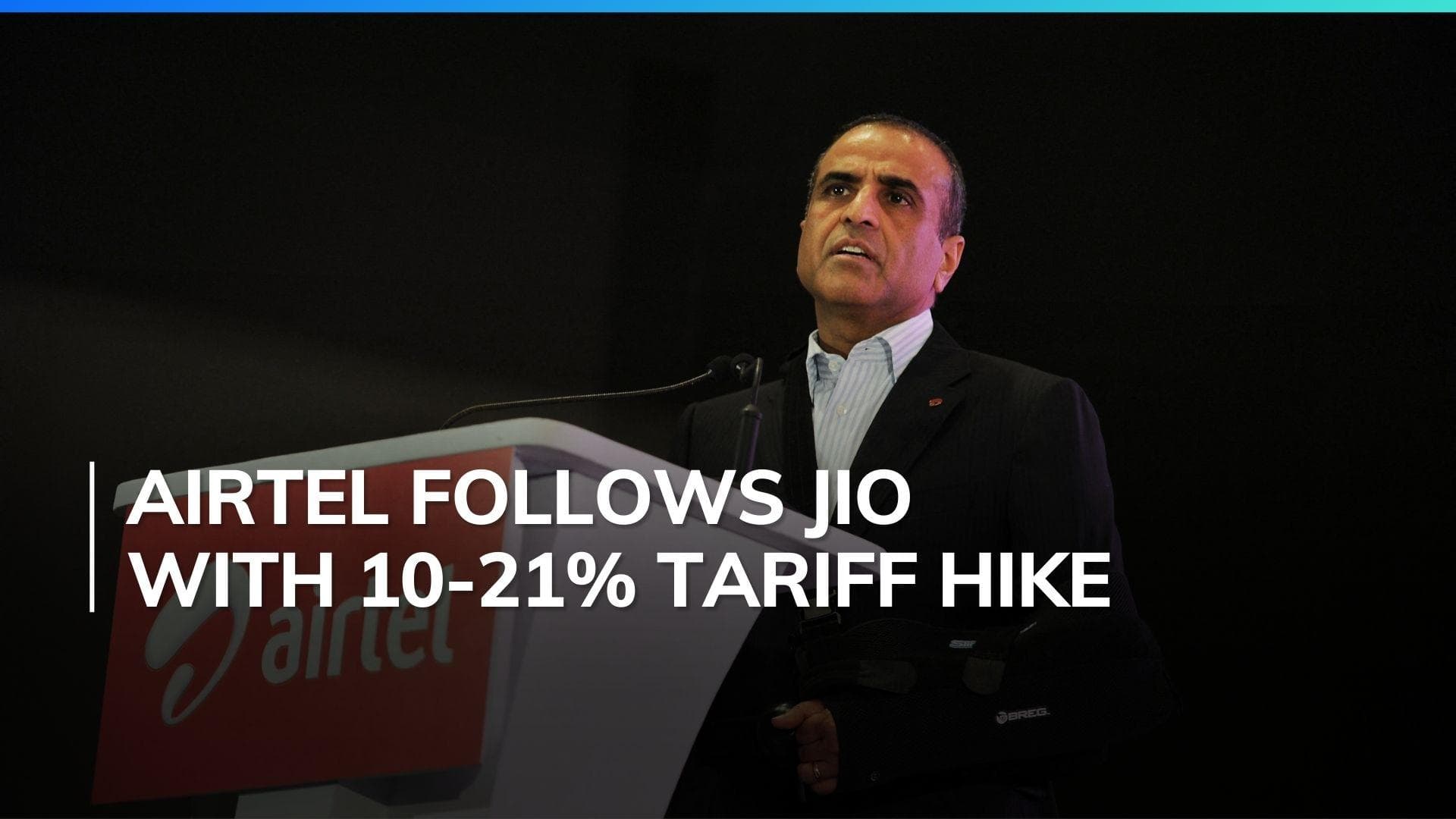 Bharti Airtel announces 10-21% mobile tariff hike following Jio's price increase