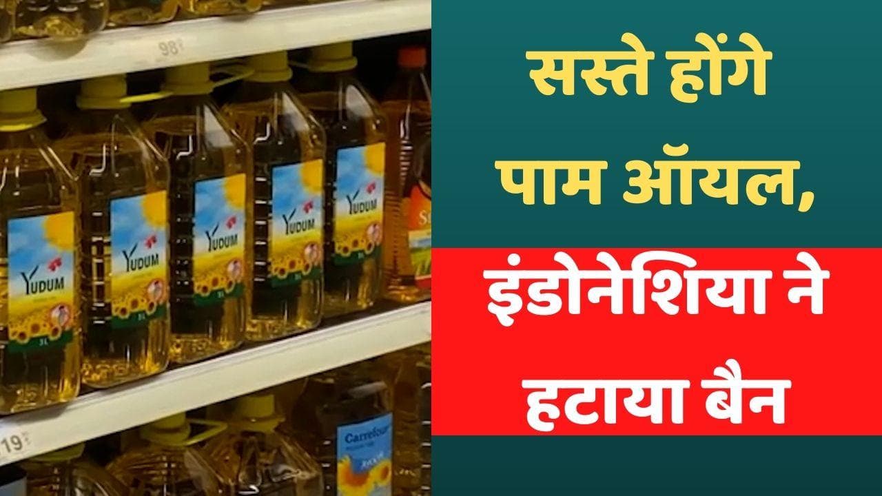 Edible Prices To Come Down : भारत में अब सस्ते होगें पाम ऑयल, इंडोनेशिया ने एक्सपोर्ट पर बैन हटाया