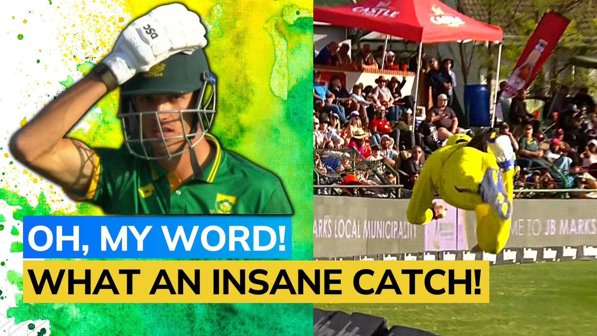Watch: Sean Abbott takes one of the greatest catches ever during South Africa vs Australia 3rd ODI